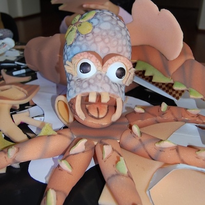 Marionetas em Esponja - Monstros Marinhos Marionetas em Esponja - Monstros Marinhos